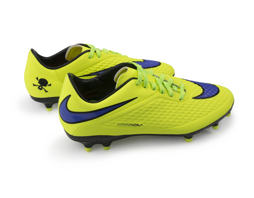 Nike Men's Hypervenom Phelon FG Volt/Hot Lava/Persian Violet
