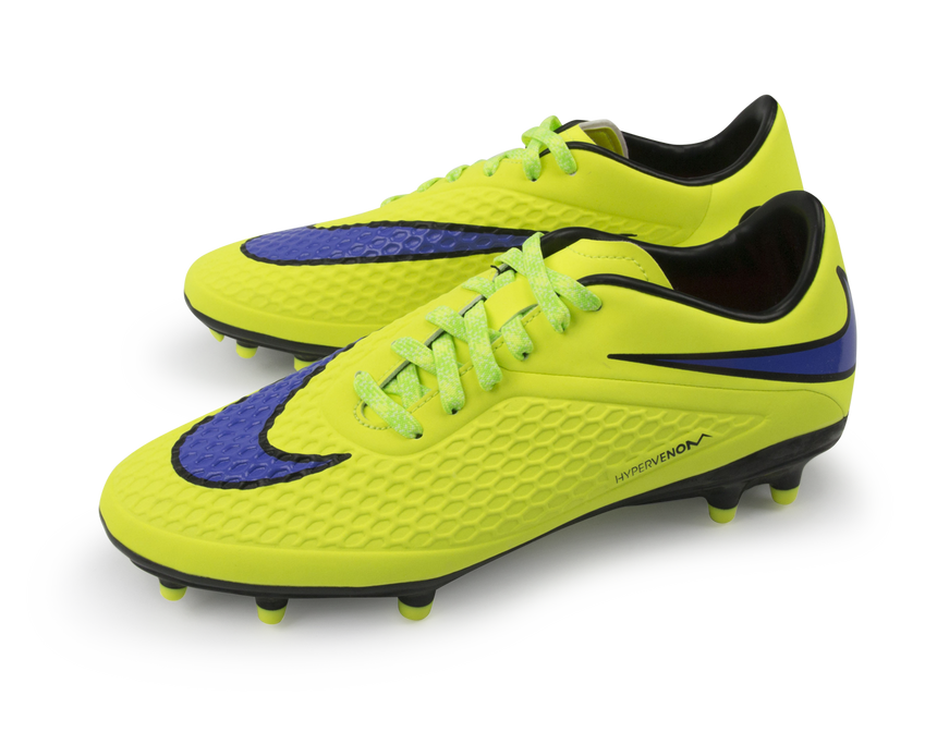 Nike Men's Hypervenom Phelon FG Volt/Hot Lava/Persian Violet