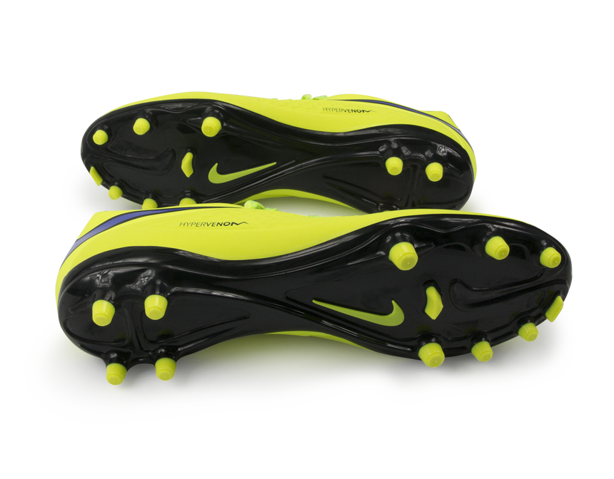 Nike Men's Hypervenom Phelon FG Volt/Hot Lava/Persian Violet