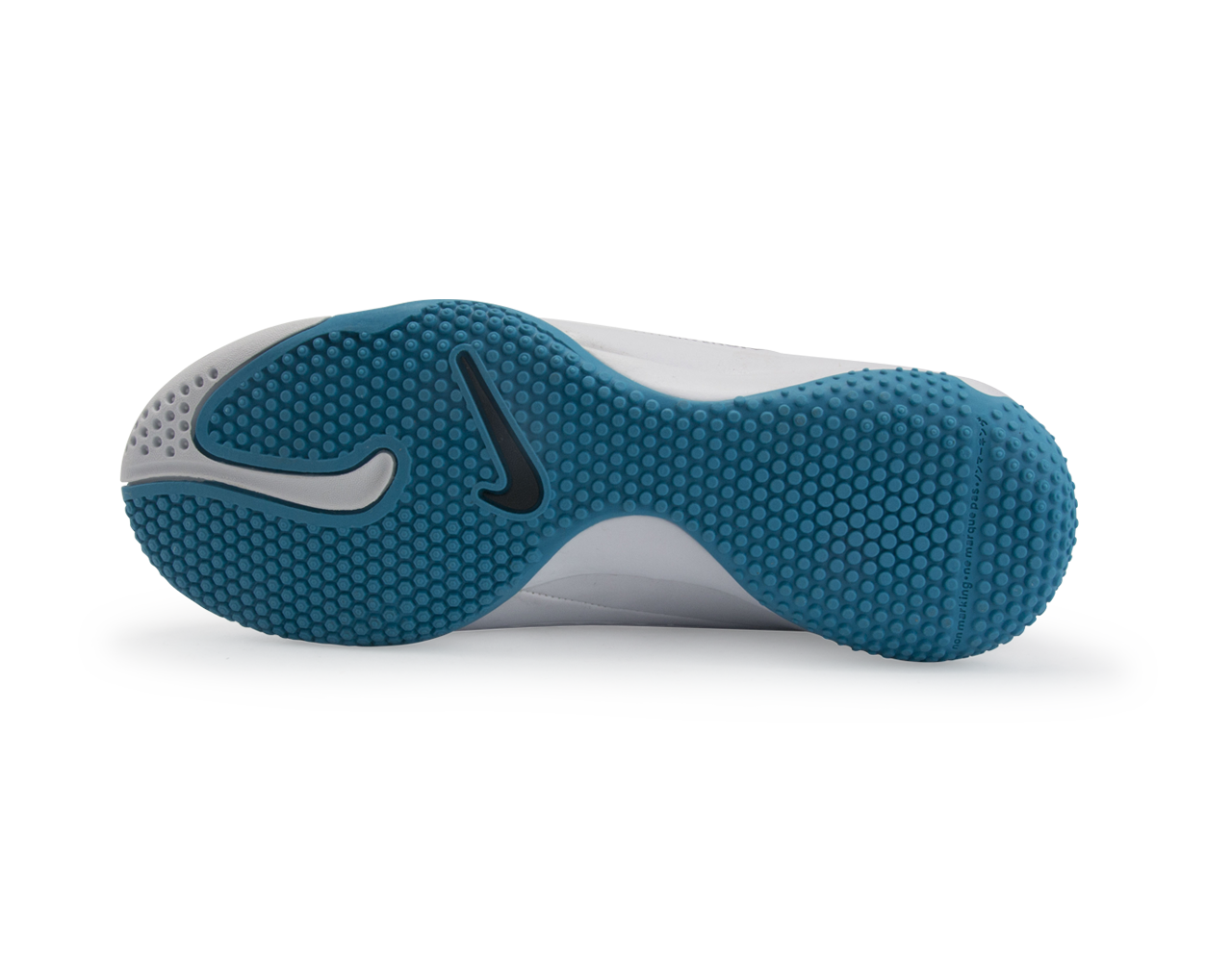 Nike Kids Hypervenom Phelon Indoor Soccer Shoes White/Blue Lagoon/Total Crimson