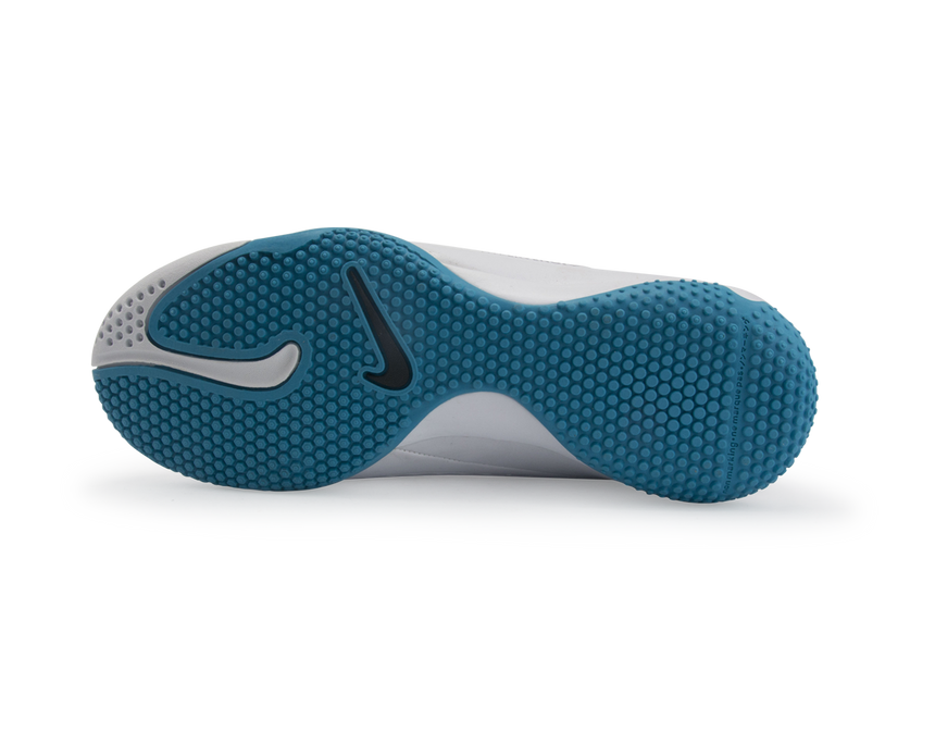 Nike Kids Hypervenom Phelon Indoor Soccer Shoes White/Blue Lagoon/Total Crimson