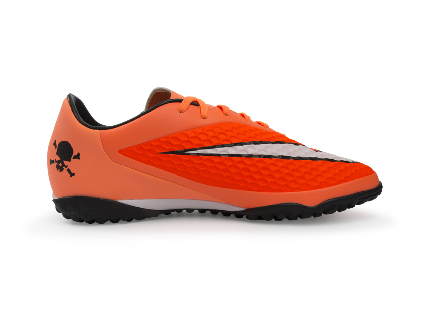 Nike Men's Hypervenom Phelon Turf Soccer Shoes Hyper Crimson/White
