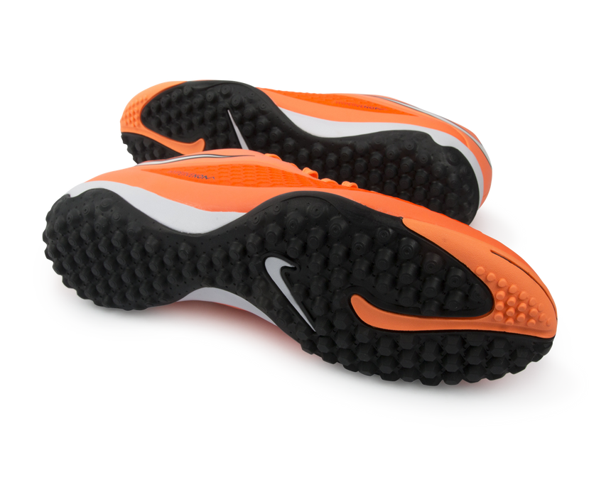 Nike Men's Hypervenom Phelon Turf Soccer Shoes Hyper Crimson/White/Atomic Orange