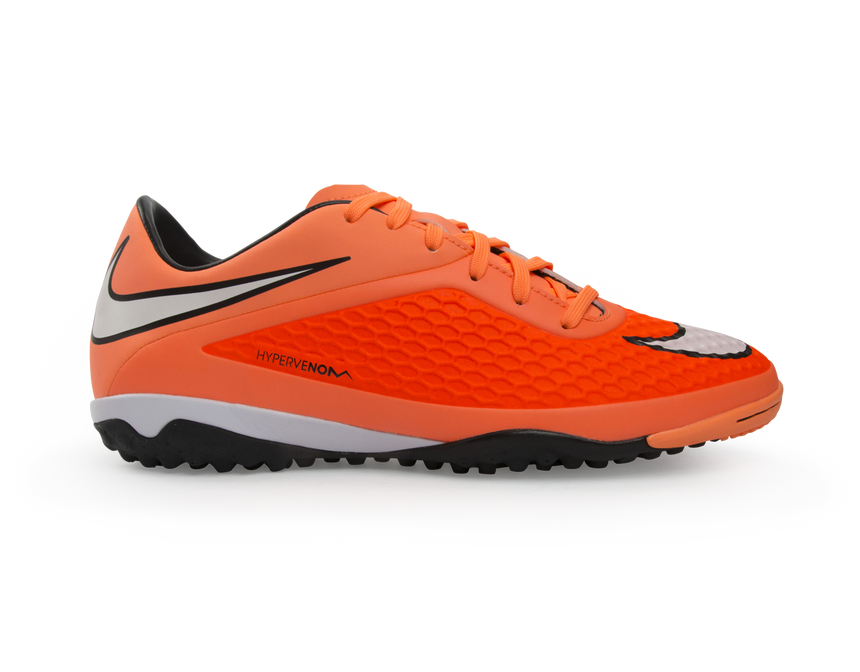 Nike Men's Hypervenom Phelon Turf Soccer Shoes Hyper Crimson/White