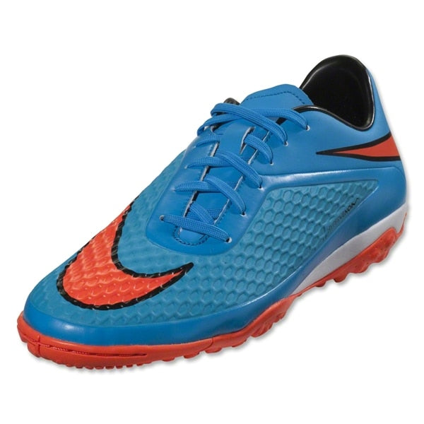 Nike Kids Hypervenom Phelon Turf Soccer Shoes Clearwater/Blue Lagoon/Total Crimson