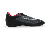 Nike Men's Hypervenom Phelon Indoor Soccer Shoes Black/Black/Hyper Punch