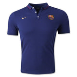 Nike Men's FC Barcelona League Polo Loyal Blue