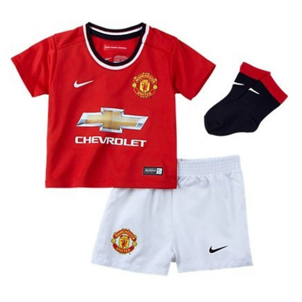 Nike Infants Manchester United 14/15 Home Mini Kit High Risk Red/White