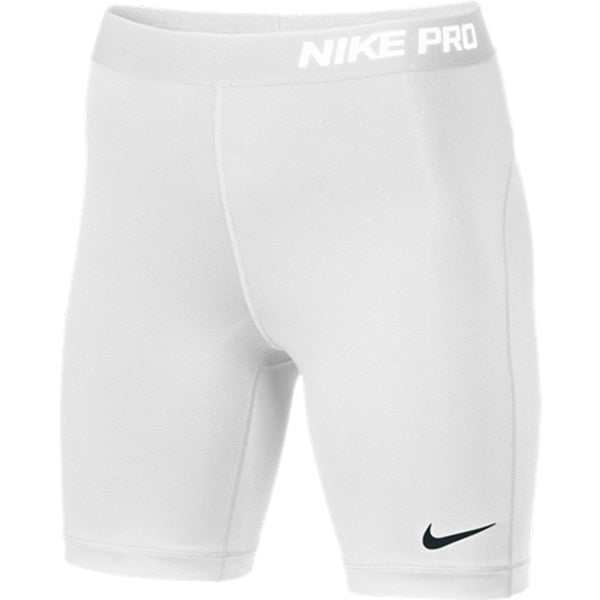Nike Women's PRO 7" Soccer Shorts White