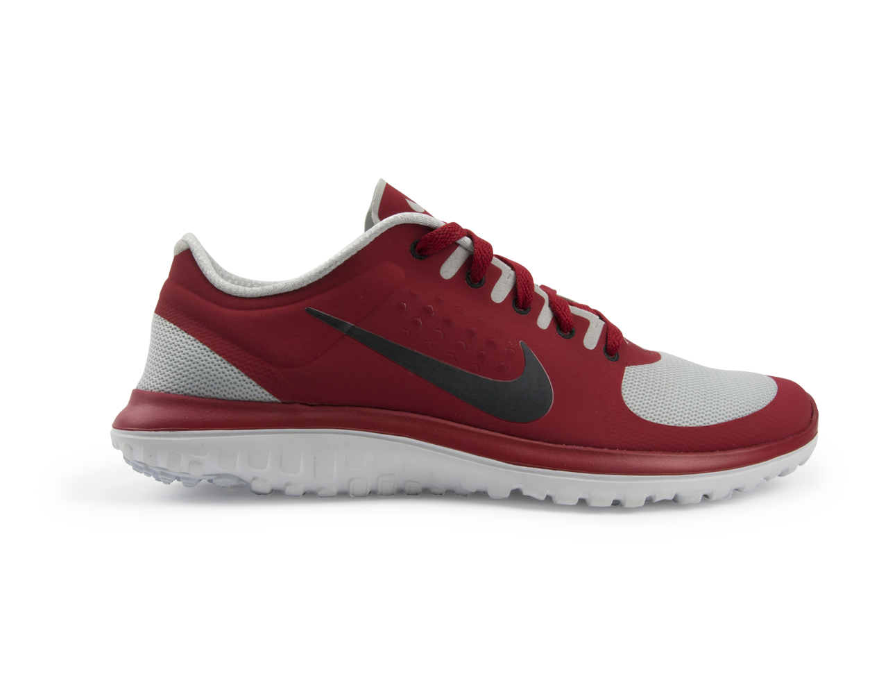 Nike Men's FS Lite Run Running Shoes Pure Platinum/Black/Gym Red