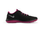 Nike Women's Nike FS Lite Running Shoes Black/Metallic Silver/Pink