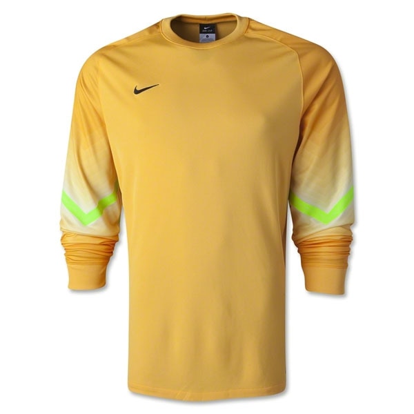 Nike Men's Long Sleeve Goleiro Goalkeeper Jersey Yellow