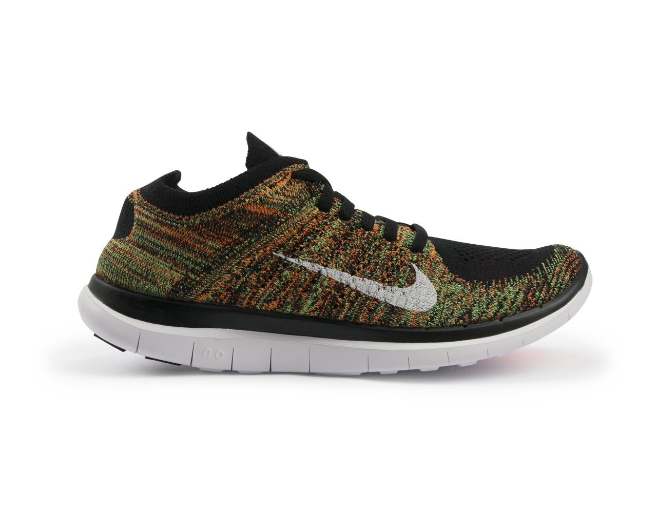 Men's free 4.0 flyknit running shoe multicolor hot sale