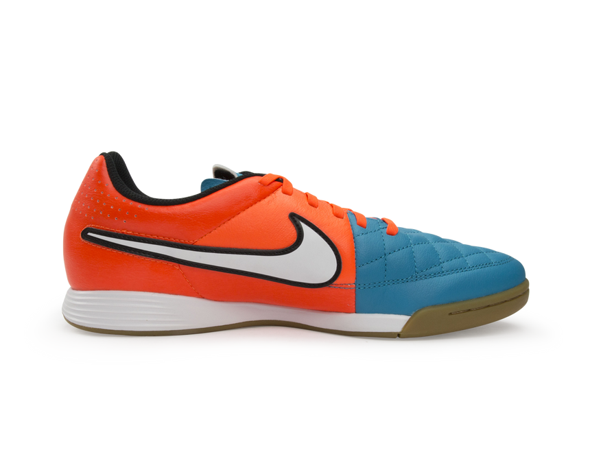 Nike Men's Tiempo Genio Leather Indoor Soccer Shoes Neo Turquoise