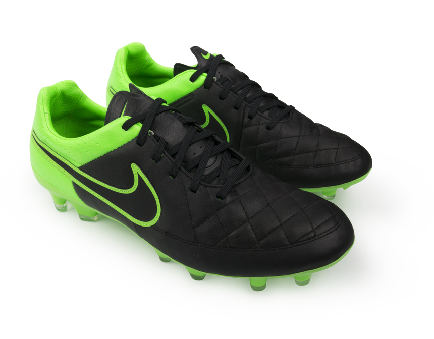 Nike Men's Tiempo Legacy FG Black/Green Strike/Black