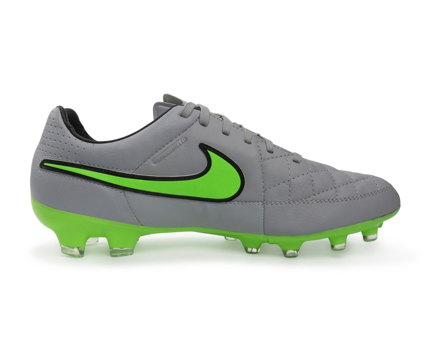 Nike Men's Tiempo Legacy FG Wolf Grey/Green Strike/Black