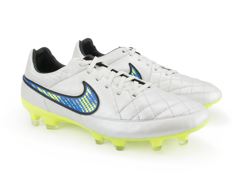 Nike Men's Tiempo Leagcy FG White/Volt/Soar