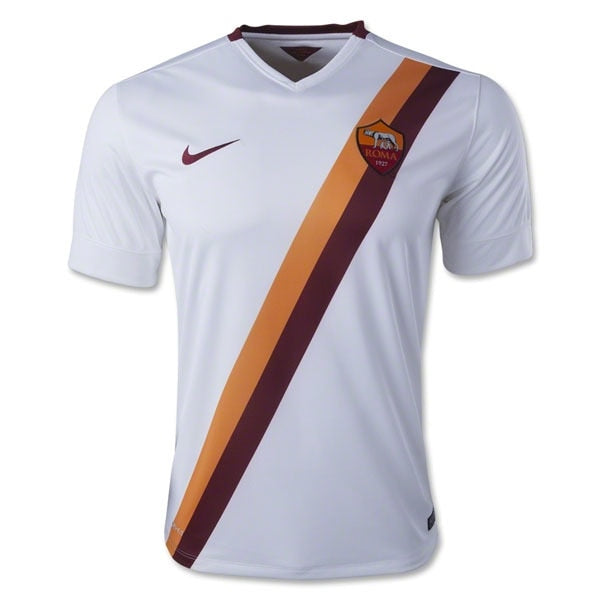 Nike Men's AS Roma 14/15 Away Jersey Football White/Team Red