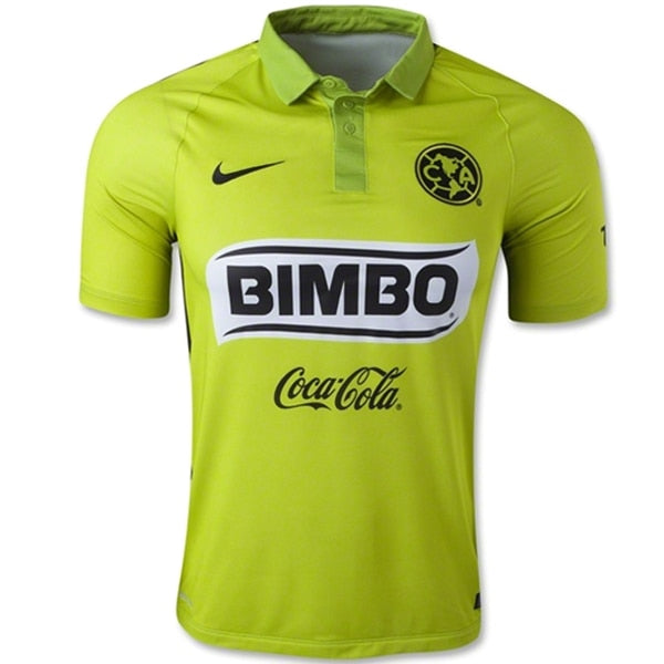 Nike Men's Club America 14/15 Third Authentic Jersey Bright Green