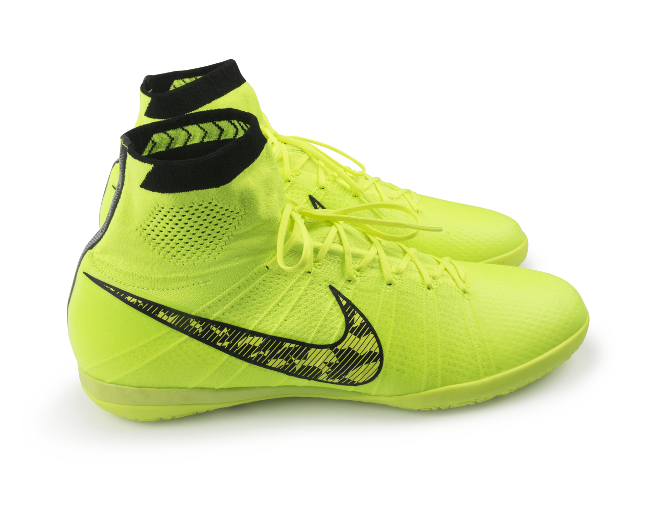 Nike Men's Elastico Superfly Indoor Soccer Shoes Volt/Black/Flash Lime