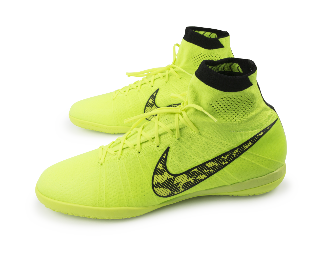 Nike Men's Elastico Superfly Indoor Soccer Shoes Volt/Black/Flash Lime