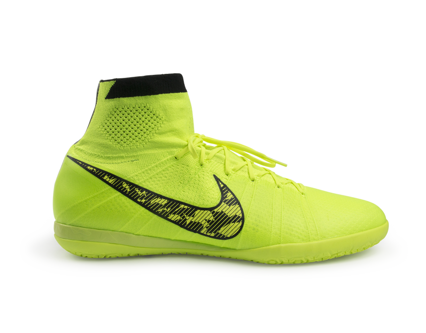 Nike Men's Elastico Superfly Indoor Soccer Shoes Volt/Black/Flash Lime