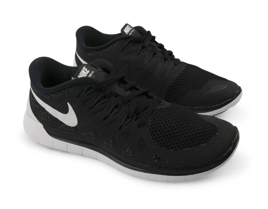 Nike Men's Free 5.0 Running Shoes Black/White/Anthracite