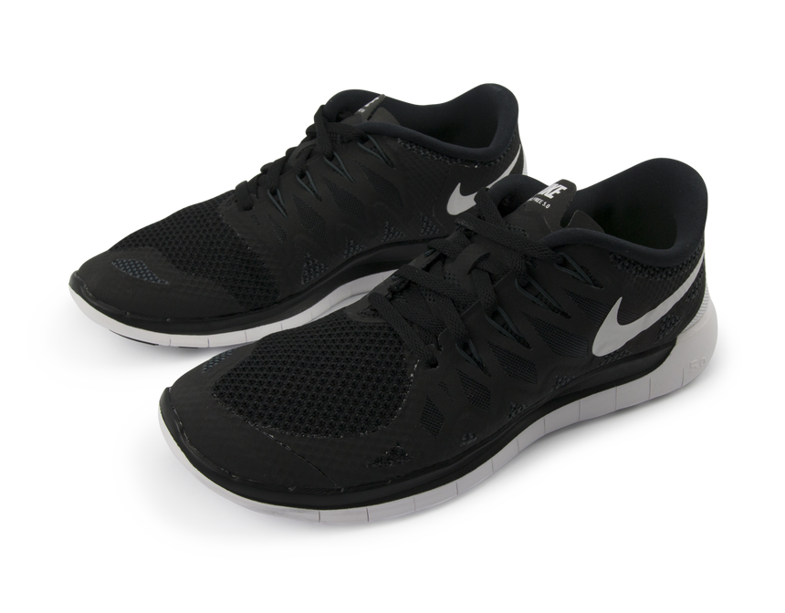 Nike Men's Free 5.0 Running Shoes Black/White/Anthracite