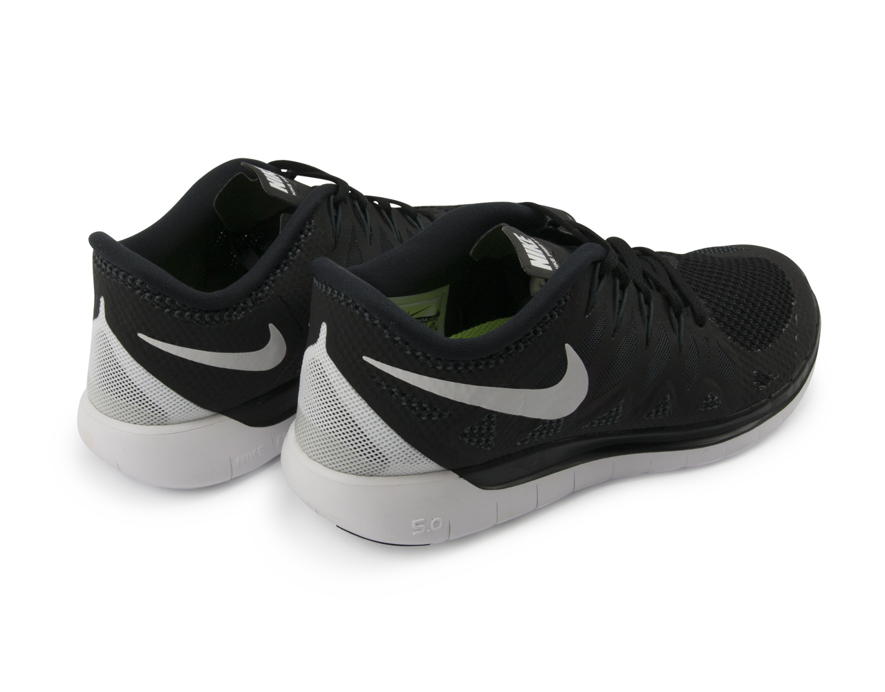 Nike Men's Free 5.0 Running Shoes Black/White/Anthracite