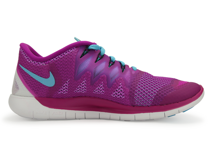 Nike Women's Free 5.0 Running Shoes Fuchsia Flash/Clearwater