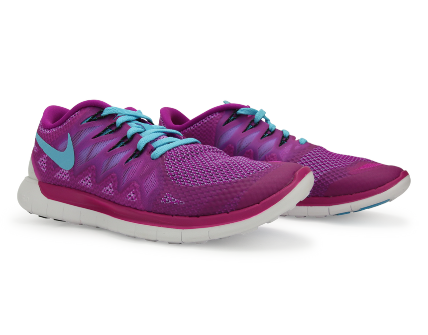 Nike Women's Free 5.0 Running Shoes Fuchsia Flash/Clearwater