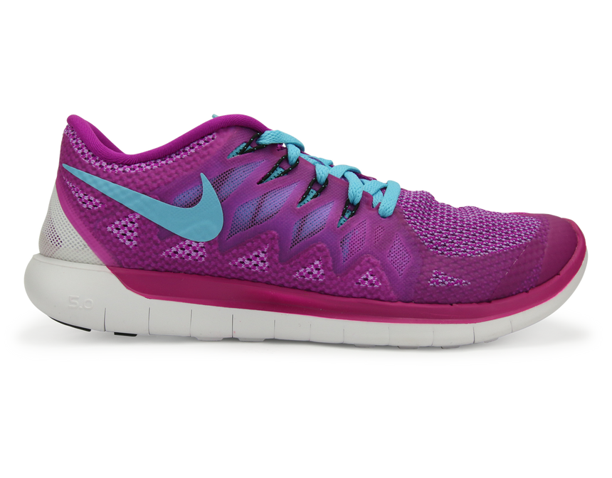 Nike Women's Free 5.0 Running Shoes Fuchsia Flash/Clearwater