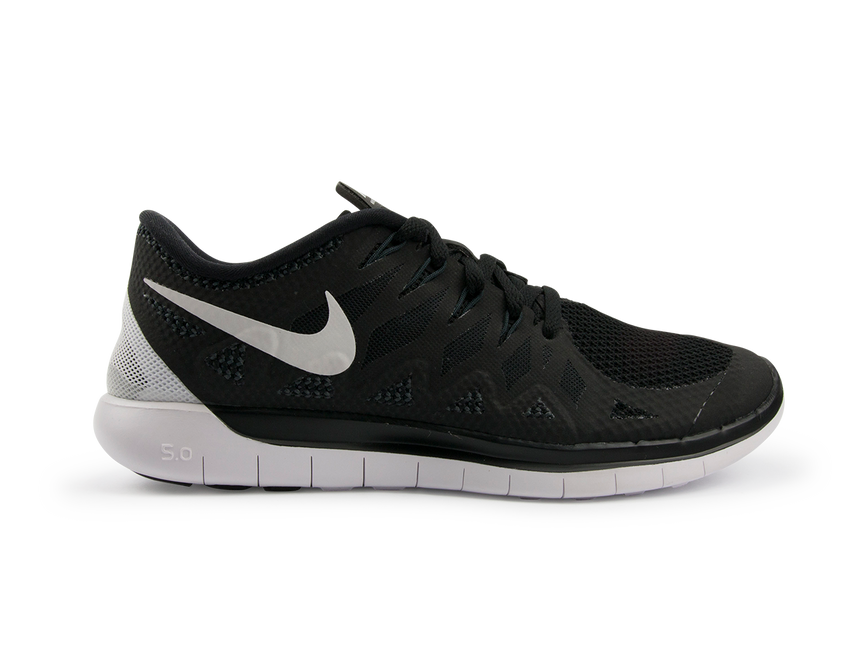Nike Kids Free 5.0 Running Shoes Black/White/Anthracite