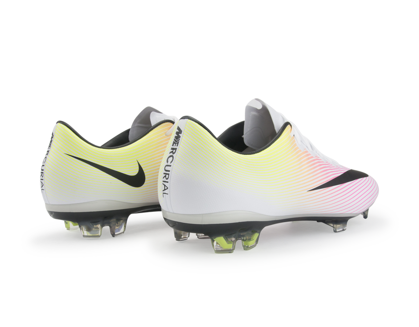 Nike Men's Mercurial Vapor X FG White/Black/Volt