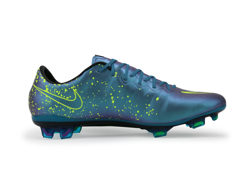 Nike Men's Mercurial Vapor X FG Squadorn Blue/Black/Volt
