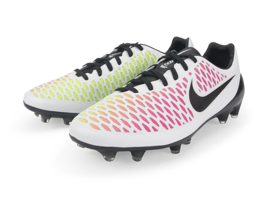 Nike Men's Magista Opus FG White/Black/Pink Blast – Azteca Soccer