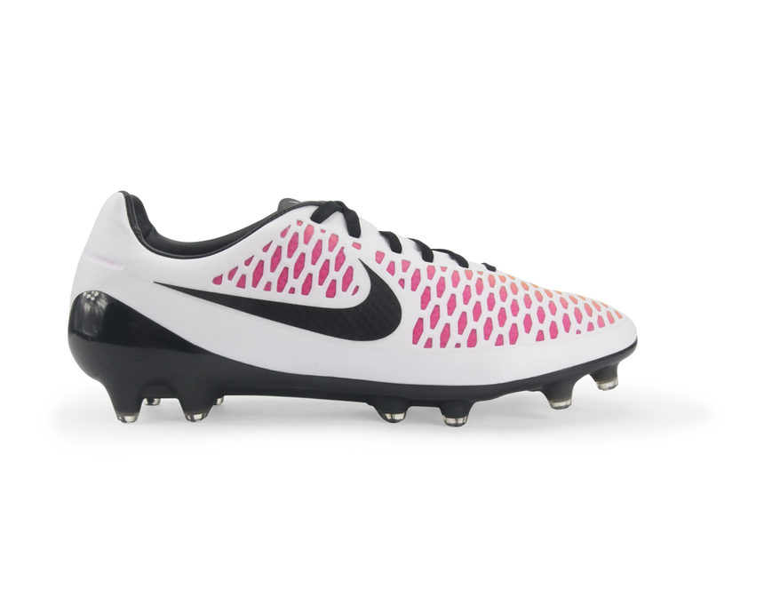 Nike Men's Magista Opus FG White/Black/Pink Blast – Azteca Soccer Nike Men's Magista Opus FG White/Black/Pink Blast – Azteca Soccer