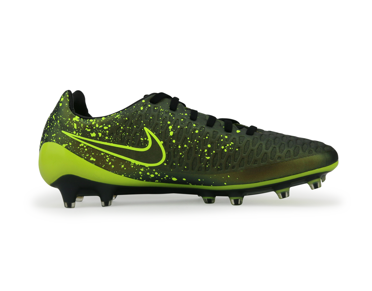 Nike magista opus black top volt white