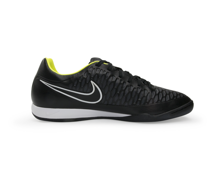 Nike Men's Magista Onda Indoor Soccer Shoes Black/Black/Volt/White