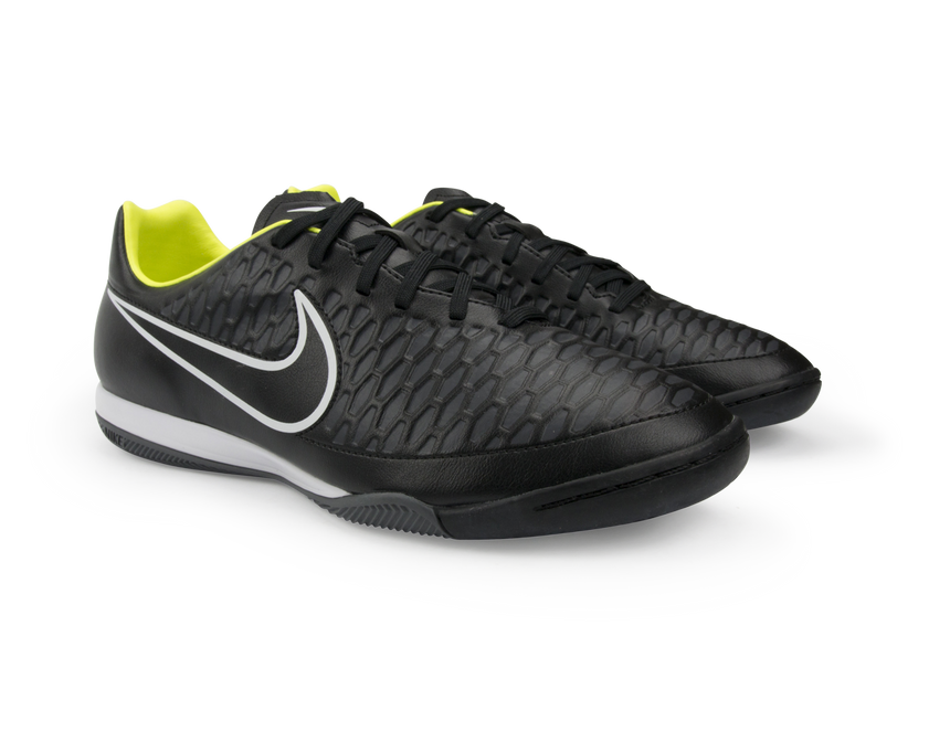 Nike Men's Magista Onda Indoor Soccer Shoes Black/Black/Volt/White