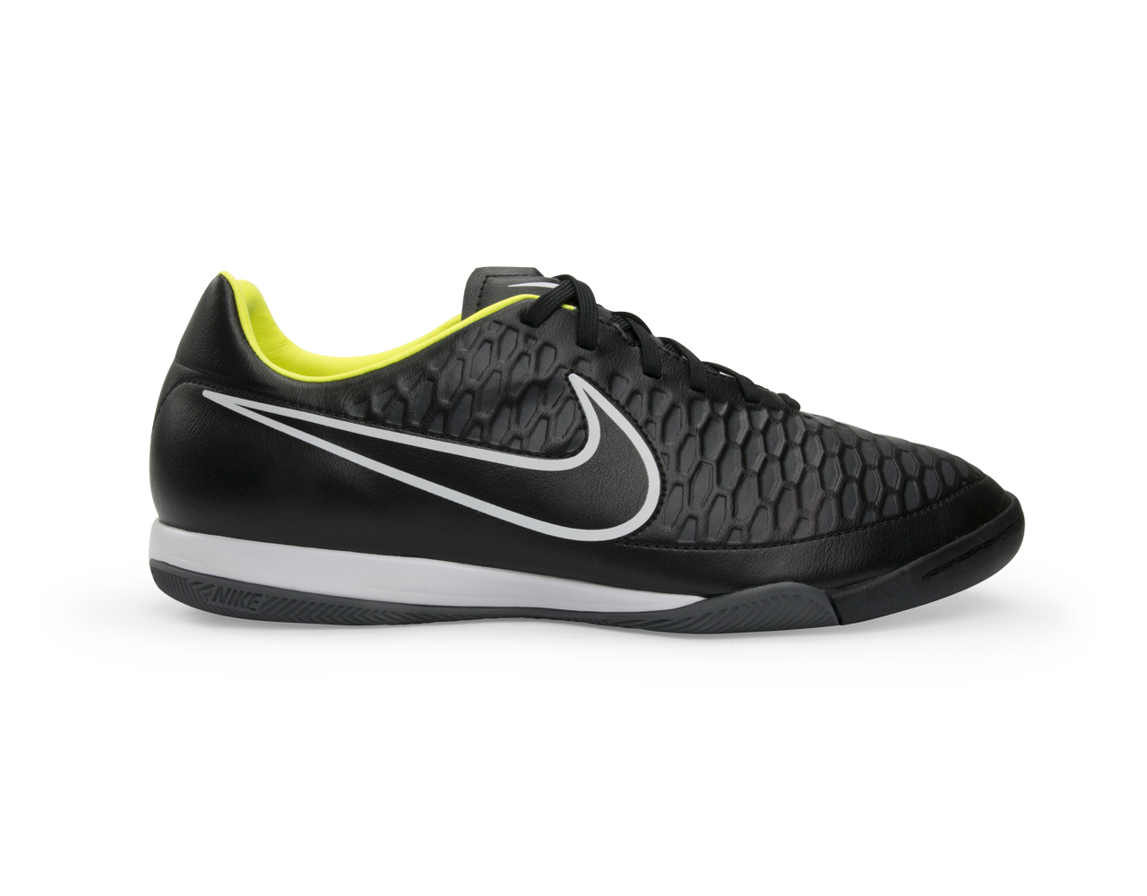 Nike Men's Magista Onda Indoor Soccer Shoes Black/Black/Volt/White