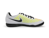 Nike Men's Magista Onda Indoor Soccer Shoes White/Black/Pink Blast/Volt Blanc