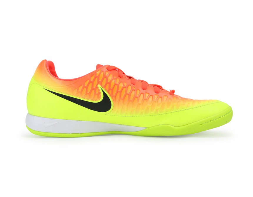 Nike Men's Magista Onda Indoor Soccer Shoes Total Crimson/Black Volt/Bright Citrus