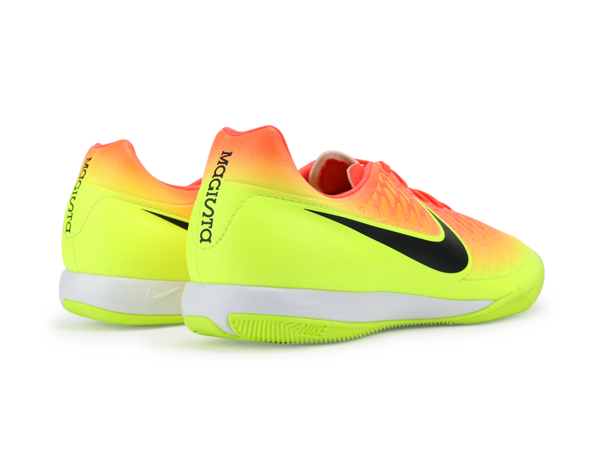 Nike Men's Magista Onda Indoor Soccer Shoes Total Crimson/Black Volt/Bright Citrus