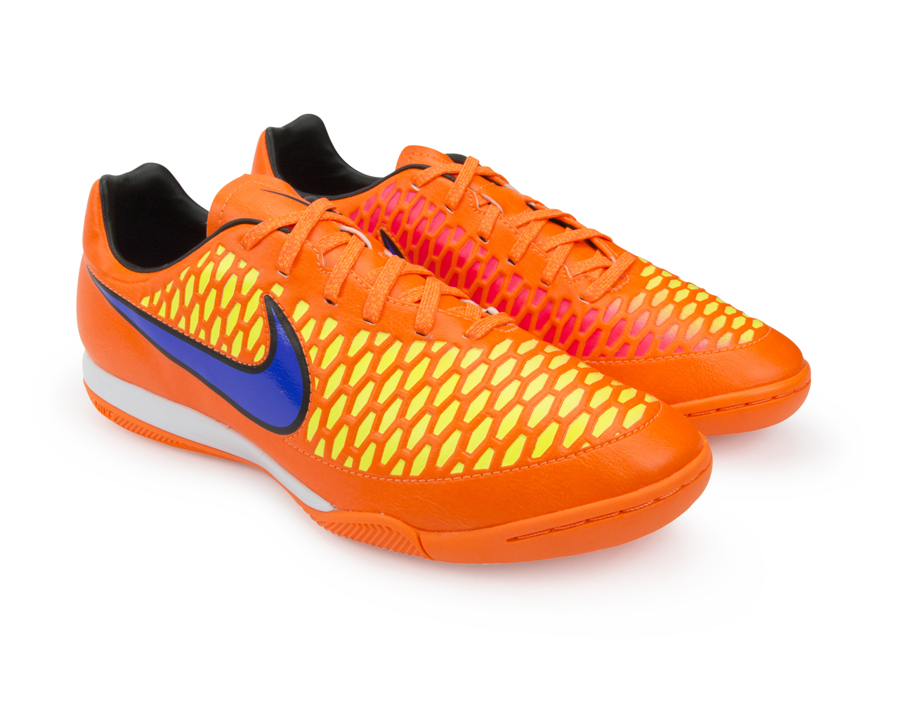 Nike Men's Magista Onda Indoor Soccer Shoes Total Orange/Laser Orange/Hyper Punch