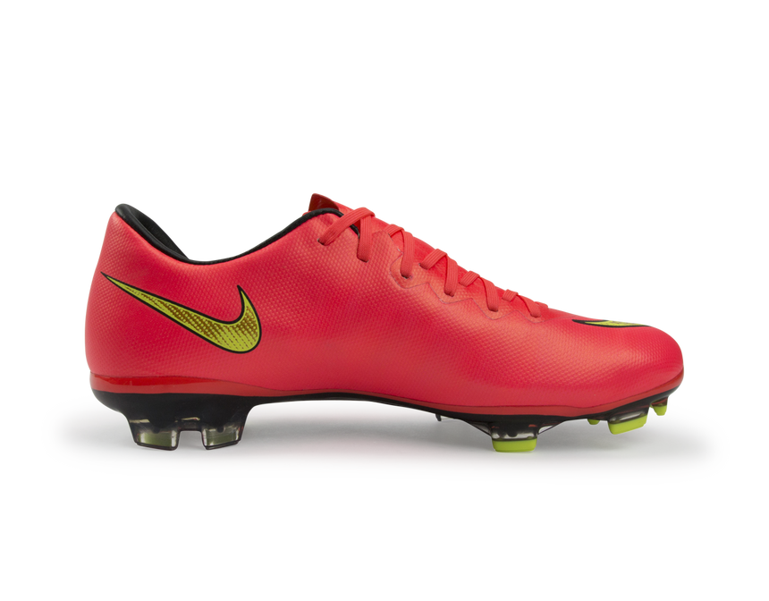Nike Kids Mercurial Vapor X FG Volt/Metallic Gold/Black