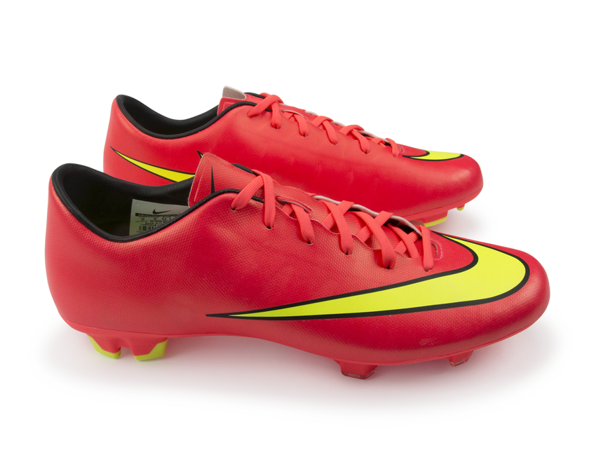 Nike Men's Mercurial Victory V FG Hyper Punch/Metallic Gold/Black