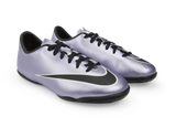 Nike Kids Mercurial Victory V Indoor Soccer Shoes Urban Lilac/Black/Brght Mango/White