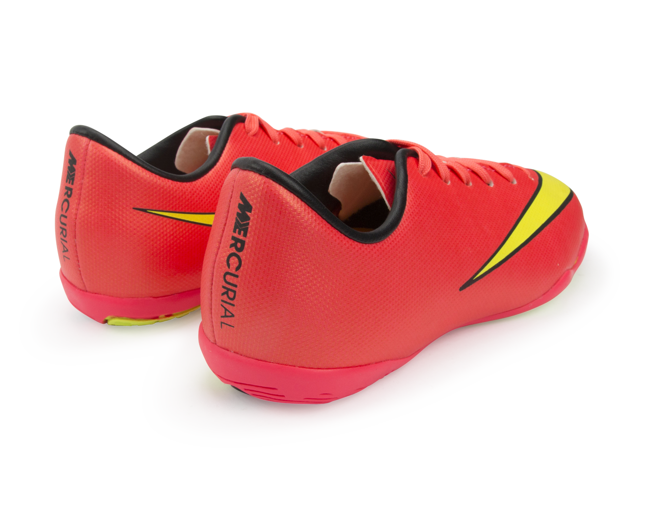 Nike Kids Mercurial Victory V Indoor Soccer Shoes Hyper Punch/Volt/Black