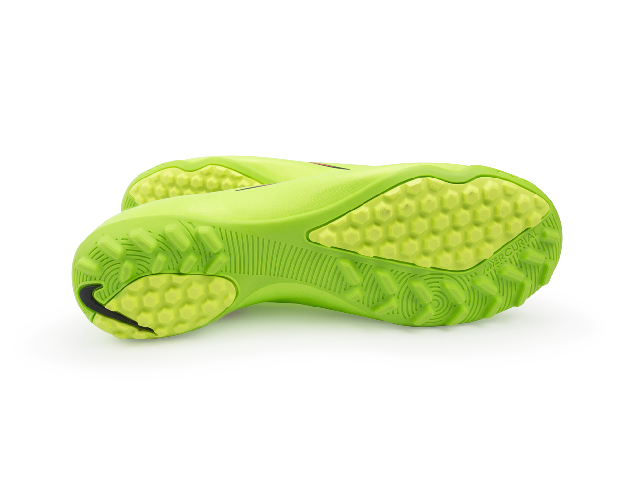 Nike Men's Mercurial Victory V Turf Soccer Shoes Electric Green/Hyper Punch/Black